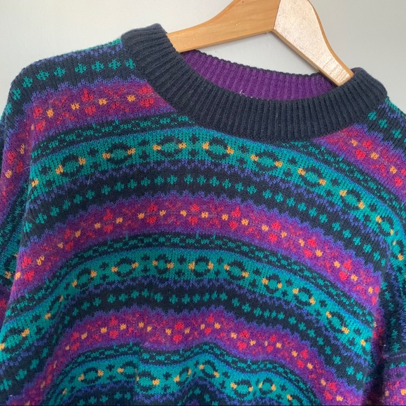 ☆ VINTAGE 80’S SWEATER ☆ - Picture 2 of 6